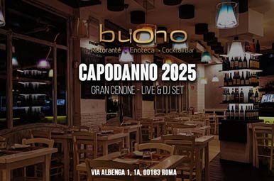 Capodanno Ristorante Buono Roma