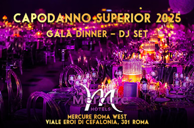 Capodanno 2025 Mercure Roma West